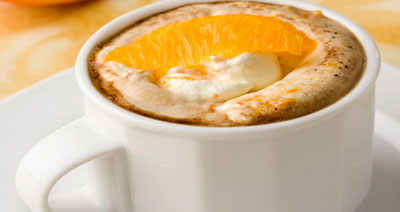 Кофе  с апельсиновым ликером от Кофе-шоп